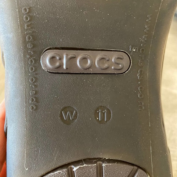 Crocs Adrina III Womens Slip On Round Closed Toe Cut Out Ballet Flats Shoes 11 - Picture 6 of 9